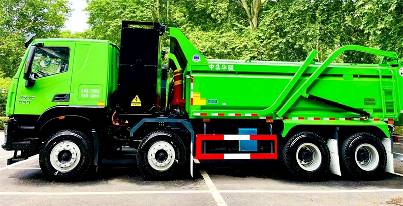 کامیون حمل 8x4 BEV (GENHOO)